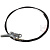 HODMAN B436H-4 трос газа в сборе (жесткий)